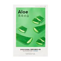 MISSHA Airy Fit Sheet Mask Aloe  (19g * 10 Pcs) green
