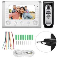 7inch Wired Color TFT-LCD Screen IR Night Vision Video Intercom Doorbell Door Phone