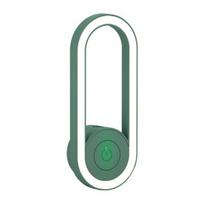 Ultrasonic Pest Repeller with Light Intelligent Control Plug-Play Easy to Use Indoor žalia