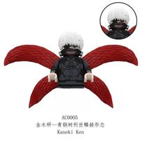 Cartoon series assembled doll toy puzzle assembly boy and girl birthday gift AC0004-0007 black
