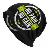 Bodybuilding Gym Bonnet Hats Street Knitting Hat For Unisex Women Warm Winter Fitness Muscle Skullies Beanies Caps Beanies Hat gray