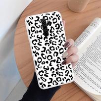 Dėklas Redmi Note 8 Pro, minkštas silikoninis TPU galinis dangtelis, apsauginis dėklas Redmi Note8 Pro, su leopardo rašto buferiu Redmi Note 8 Pro black