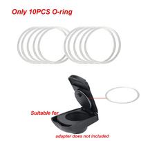Guminis O-žiedas Dolce Gusto Kavos Adapteriui Kavos Aparato Priedai O Formos Silikoniniai Sandarikliai Maistui Tinkamas Adapteris Nepridedamas white