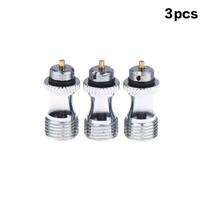 1/2/3/5Pcs Stainless Steel Airbrush Air Valve Universal G1/8 Paint For Double Action Airbrush Parts Air Brush Paint Spray Tool 3PCS