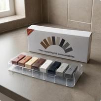 8 Pieces Tile Repair Kit Rectangular Putty Blocks Colored
