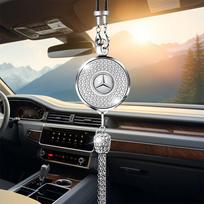 1 vnt. Automobilio kvepalų pakabukas Oro gaiviklis Kabantis difuzoriaus priedas Mercedes Benz B/C/E/S klasės A klasės C200L GLC GLK CLA GLA WE7 ocean gray