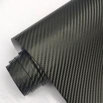 50*152/200/300cm 3D Carbon Fiber Vinyl Wrap Film Black Self Adhesive Vinyl Car Wrap Foil Sticker Console Computer Laptop Skin 20cm x 152cm gray