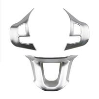 Automobilio chromuota vairo apdailos dangtelio lipdukas, skirtas Peugeot 208 GTI 2008 308 2014 - 2017 Priedai