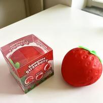 Super Jumbo Strawberry Squishy Slow Rising Antistress Toy Grownups Toys Stress Relief Toy Stress Balls Sensory Toy red