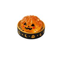 Giant Rainbow Dumpling Squishes Dumpling-Shaped Glittering Soft Squishy Toy Hand Grip Pinch Stress-Relieving Ball Spooky Ghost orange