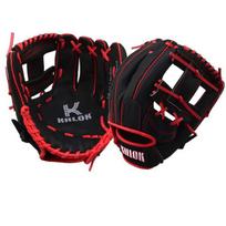 Pilno dydžio natūralios kiaulės odos beisbolo pirštinė Softballo įžaidėjo metiko suaugusiųjų jaunimo kairiarankis 11.5in, Red, Left Hand
