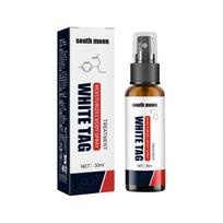 South Moon White Tag Vitiligo Treatment Spray: Moisturizing Body Spray for Depigmentation & White Spot Care, Gentle Herbal Formula, 30ml black