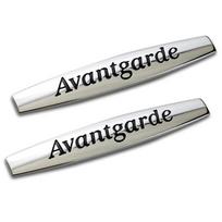 2 vnt. 3D avangardinis emblemos lipdukas automobilio šoninei daliai, sparnui, logotipas, ženklelis C, E, S klasės, CLA, ML, W202, W203, W204, W205, SL gray