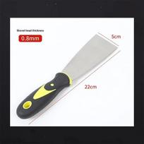 Stainless Steel Putty Knife Plastic Handle Scraper Flexible Blade Filling Painting Tool For Diy Wall Renovation Construction Use 2in