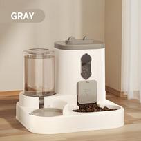 Xiaomi 2in 1 Cat Food Dispenser Water and Food Integrated Fully Automatic Cat Food Feeding and Water Dispenser Cute Water Dispenser white