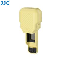 JJC PC-OP4PSE For DJI Osmo Pocket 4P Portable ABS Semi Protective Bag Accessories Can Store 2 Micro SD Cards and 2 Filters geltona