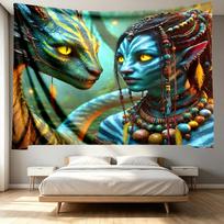 Avatar Print Tapestry - Portable Wall Decor Cloth, for Home, Dorm, Travel, Bedroom, Living Room - Ideal Birthday Housewarming Gift 180cmx230cm