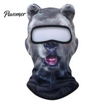 Face Mask with Ears Animal Print Balaclava Ears, Breathable Quick Dry Cycling Windproof Shield Ski Mask, Full Cover for Halloween Cosplay Party pilka