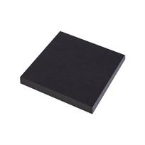 Self-adhesive Sticky Notes Message Notes Memo Pad Black Notepads  School Supplies