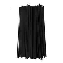 Refill Sticks DIY Fiber Sticks Diffuser Diffuser Sticks Fragrance Diffuser Home Decoration 20cm-Black Dia. 3mm black