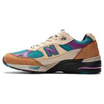 Palace x New Balance 991 Pagaminta Anglijoje Taos Taupe Grape Vyriški sportbačiai Teal Black Grape-Juice M991PAL 42.5 gray