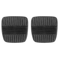 2Pcs Car Brake Clutch Pedal Pads Cover Black 49751-NI010 For Nissan MQ GQ Patrol black