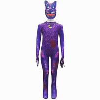 Halloween Rainbow Friends Game Blue Colorful Monster Costume onesie 170 blue