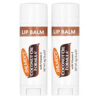 Palmer's, Coconut Oil Lip Balm, SPF 15, 2 Packs, 0.8 g (0.30 oz) white