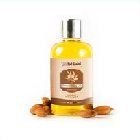 Nat Habit 100% Pure Almond Baby Oil For Baby Skin & Hair, Enriched With Vit E & Omega-3, 6 Non-Refined, LLP Free, Chemical & Preservative Free - beige
