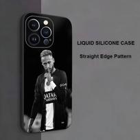 Futbolo Dėl N-NeYmAr 10 Telefono dėklas iPhone 17,16,15,14,13,12,11 ,Pro Max,XS,X,XR,SE,Mini,8,7,Minkštas silikoninis juodas dangtelis iPhone15plus