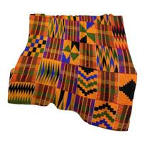 Flanelinis Kente pledas Afrikos genčių etninio rašto metamas pledas Geometrinis spalvingas jaukus pledas vyrams moterims vaikams namų sofos lovos dekoras XS 1 orange