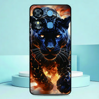 Black Panther Phone Case For ZTE Blade A76 4G A75 A73 A72 A71 A35e A56 A55 A54 A35 A36 A51 A34 A31 Plus A5 Custom Image Cover Blade A35 Lite gray