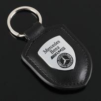 Metalinis raktų pakabukas Automobilio raktų pakabukas Skydo sagtis Automobilio emblema Dovanai Mercedes Benz AMG W203 W206 W220 W205 W211 W212 W201 W210 W108 AX1 black