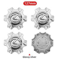4pcs Car Wheel Center Hub Caps Cover Emblem For Lexus GX460 2020-2023 4260B-60500 LX570 2013-2015 4260B-60230 vdzn09 gray