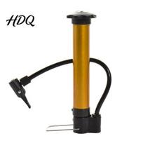 Electric Scooter Air Pump Mini High Pressure Bike Pump Portable with Foldable Pedal Aluminum Alloy Tire Inflator for Road Mountain Bicycle Motorbike black