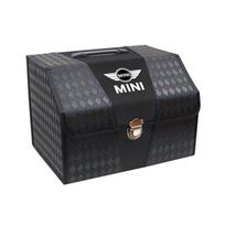 Automobilio Oksfordo audinio Odinė Sandėliavimo Dėžė Automobilio Bagažinės Rūšiavimo Lagaminas MINI Cooper R56 F56 R50 JCW Cabrio Aceman Countryman Clubman juoda
