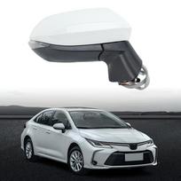 For Toyota Corolla   -2024 US Version 7 P Rearview Mirror Assembly White Blind Spot Side Mirror Car Accessories 1pc left white
