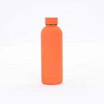 Watersy 500ML Nerūdijančio plieno siauro kaklelio termosas sportinis virdulys palaiko šaltą terminis puodelis nešiojamas izoliuotas puodelis sporto salės vandens virdulys 500ml white