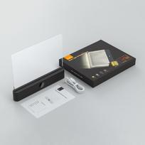 LED Book Light 1200mAh Rechargeable 3 Color Temp Dimmable Timer Eye Protection Reading Lamp juoda