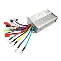 500W Elektrinio Dviračio Variklio Valdiklis BLDC Bešepetėlis Kvadratinės Bangos 36V 48V 60V E-Dviračiui, Motoroleriui, Triciklui 36V-48V 500W gray