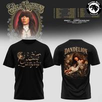 Ella Langley The Dandelion Tour 2026 Black T-Shirt Full Size S-5XL PA978 XXXL gray