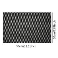 Pilates Mat AntiSlip Exercise Pad Floor Protection Reformer Ensures Slip Resistance And 30cmx20cm gray