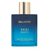 Bella Vita Luxury Skai Aquatic Unisex Eau De Cologne Liquid With Bergamot, Lavender & Patchouli