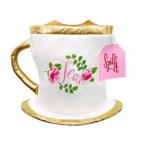 Arbatos vakarėlio apranga Arbatos puodeliai Žaidimo kostiumas Maisto stiliaus tema Helovino kostiumų rinkinys Cosplay renginys Cup Cover L-XL pink