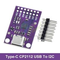 1/3 vnt. CP2112 Mikro/Type-c Derinimo plokštė USB į I2C modulis Arduino 3PCS