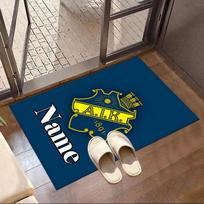 Custom Name Personalized AIK Fotboll Print Carpet, Versatile Home Decor Rug, for Playroom, Apartment, Balcony, Entryway, Hallway Gift 40cmx60cm