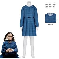 Horror movie The Orphan's Vengeance, same style as Auster cosplay Halloween Costumes cos Performance costume role play 150 blue