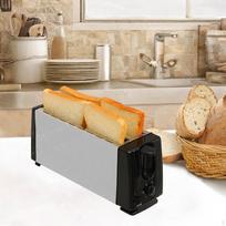 Bread Toaster Waffle Machine 4 Slices US Plug Adapter Easy to Clean Bakeware Sandwich Maker beige