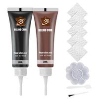 20 ml dirbtinės odos taisymo gelio rinkinys Vinilo atstatymo kremų rinkinys Įbrėžimų, įtrūkimų taisymui B