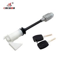 Long Type Rod Bonnet Release Lock Latch Repair Kit Key Set For Ford Focus MK2 2004-2012 1343577 4M5AA16B970BA with lock